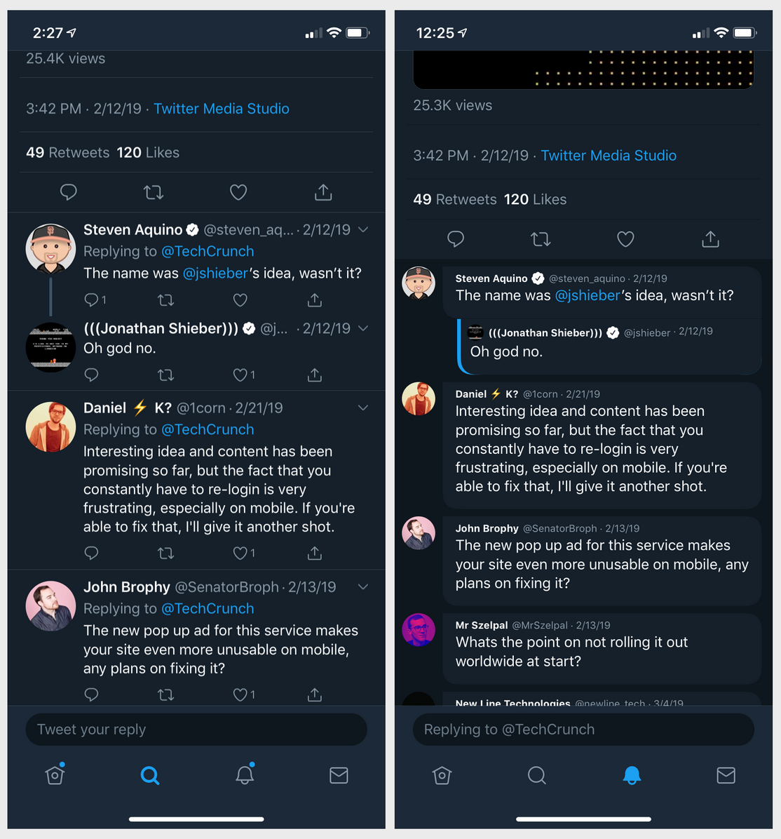 Перший погляд на новий прототип додатка Twitter, twttr