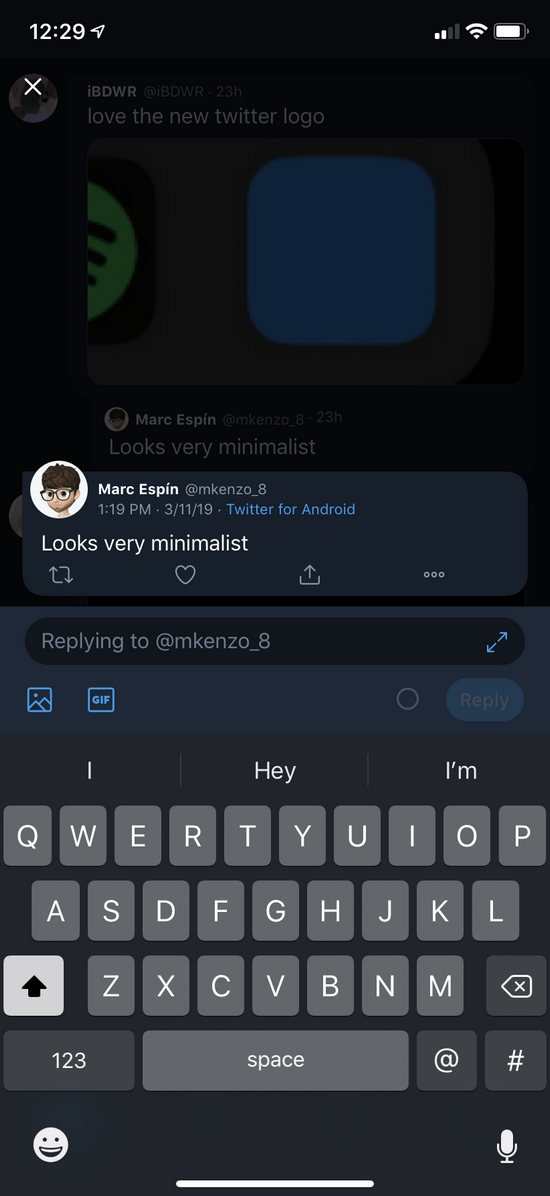 Перший погляд на новий прототип додатка Twitter, twttr
