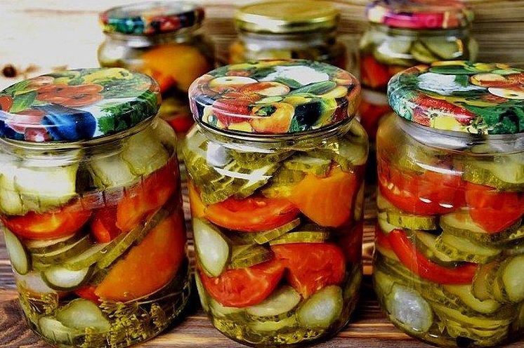 20 простих і смачних салатів із помідорів на зиму 20 простих і смачних салатів із помідорів на зиму